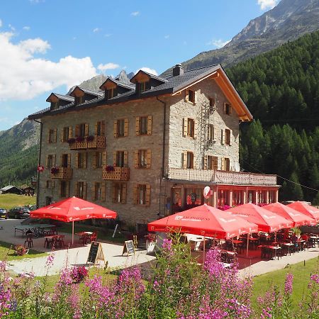 Aiguille De La Tza Hotell Arolla Eksteriør bilde