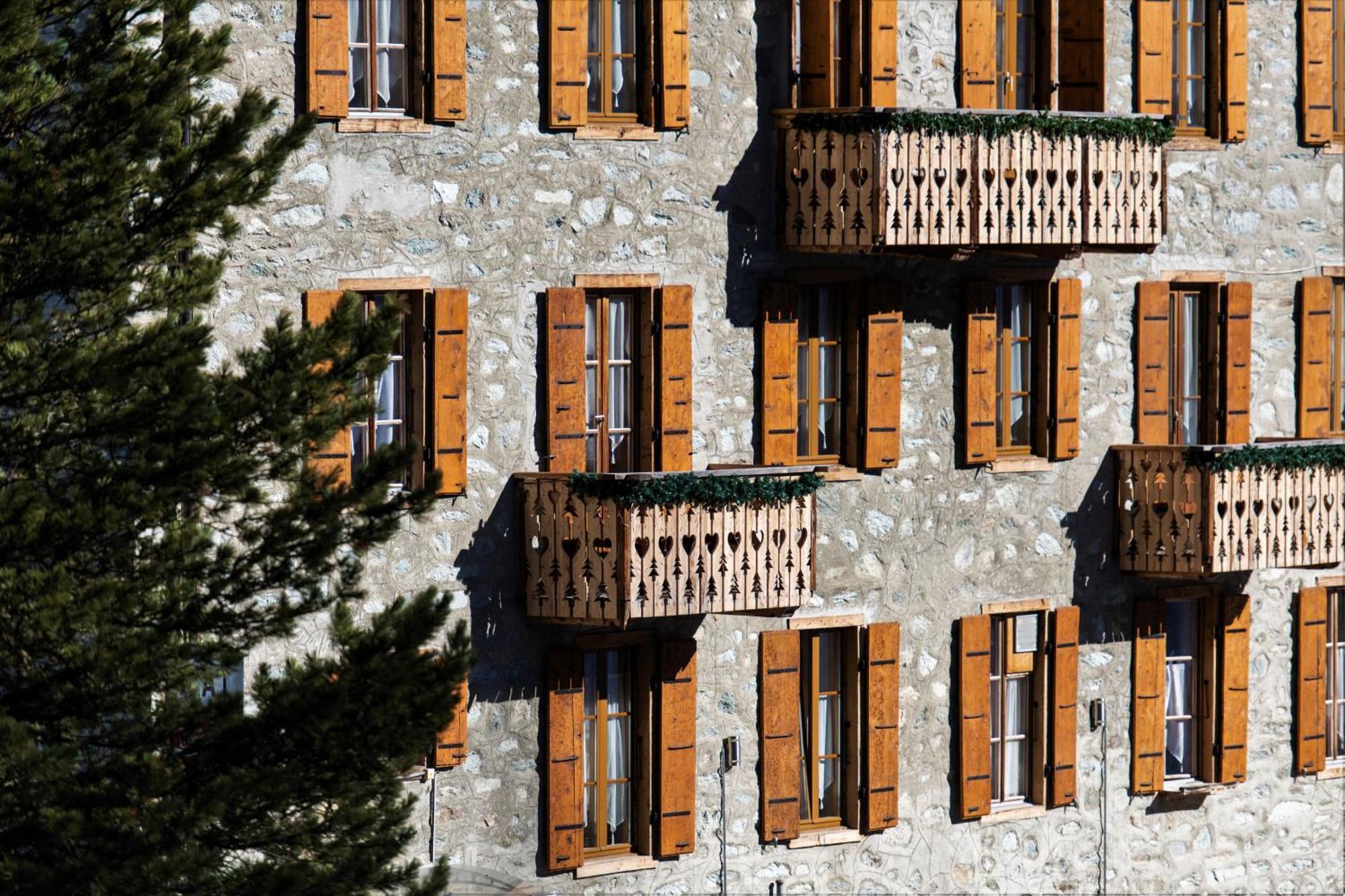 Aiguille De La Tza Hotell Arolla Eksteriør bilde