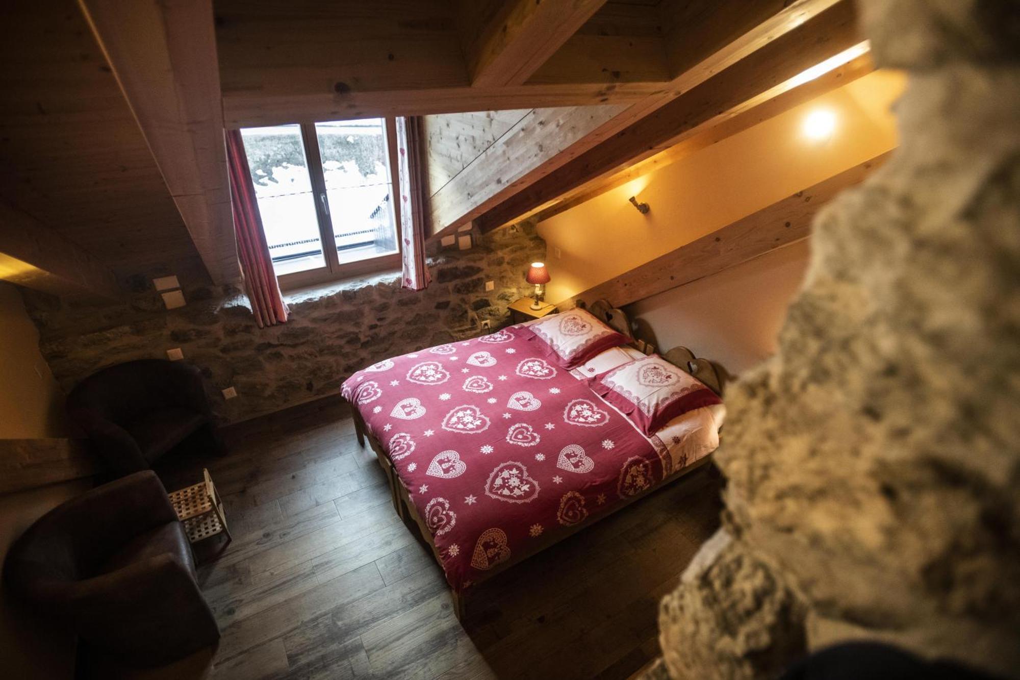 Aiguille De La Tza Hotell Arolla Eksteriør bilde
