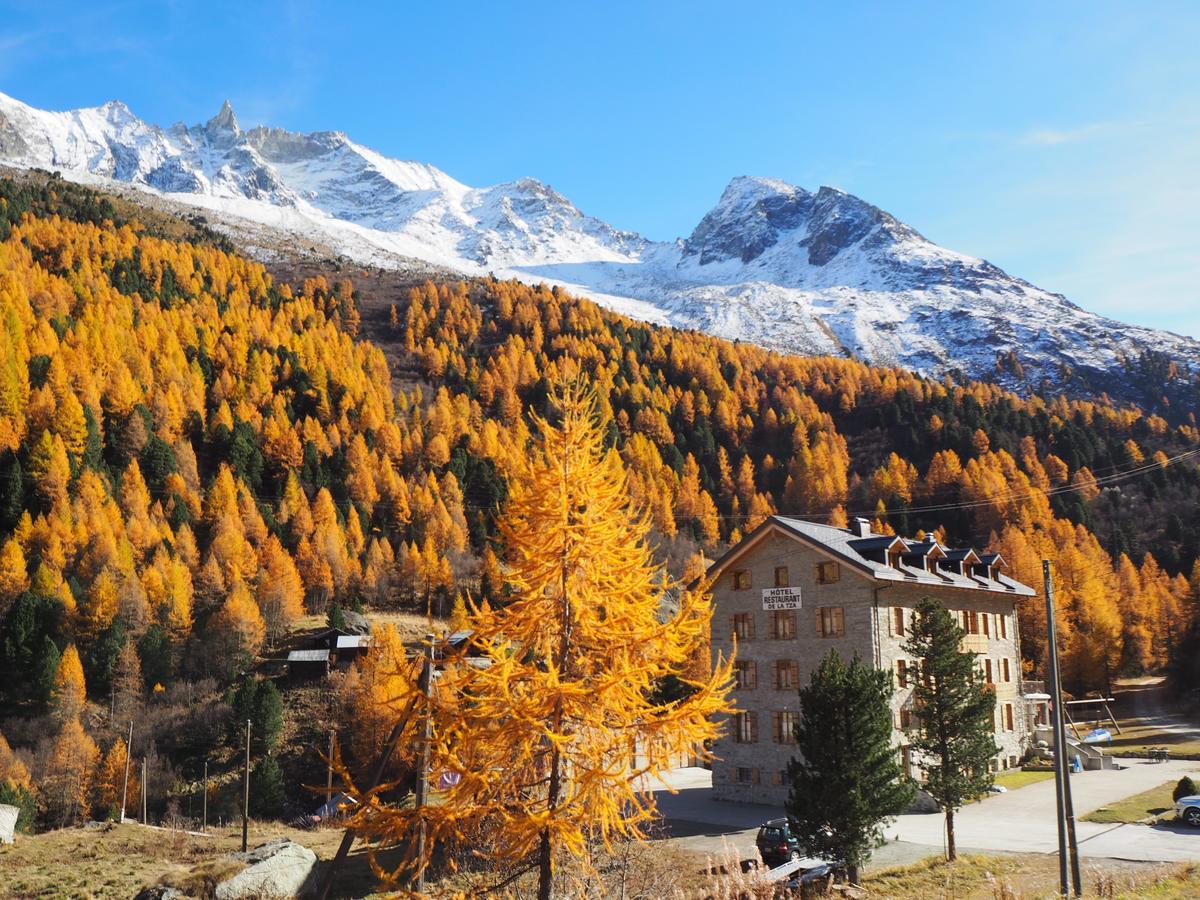 Aiguille De La Tza Hotell Arolla Eksteriør bilde