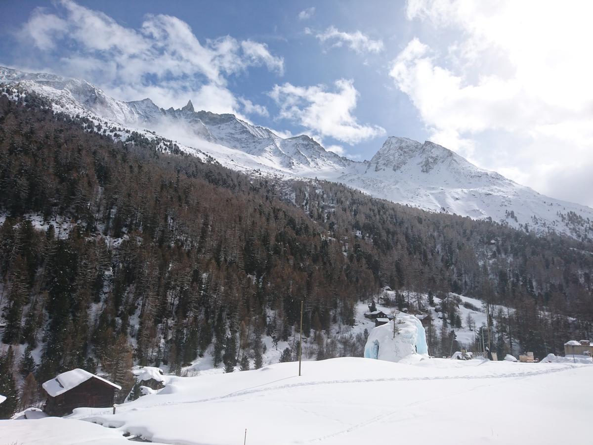 Aiguille De La Tza Hotell Arolla Eksteriør bilde
