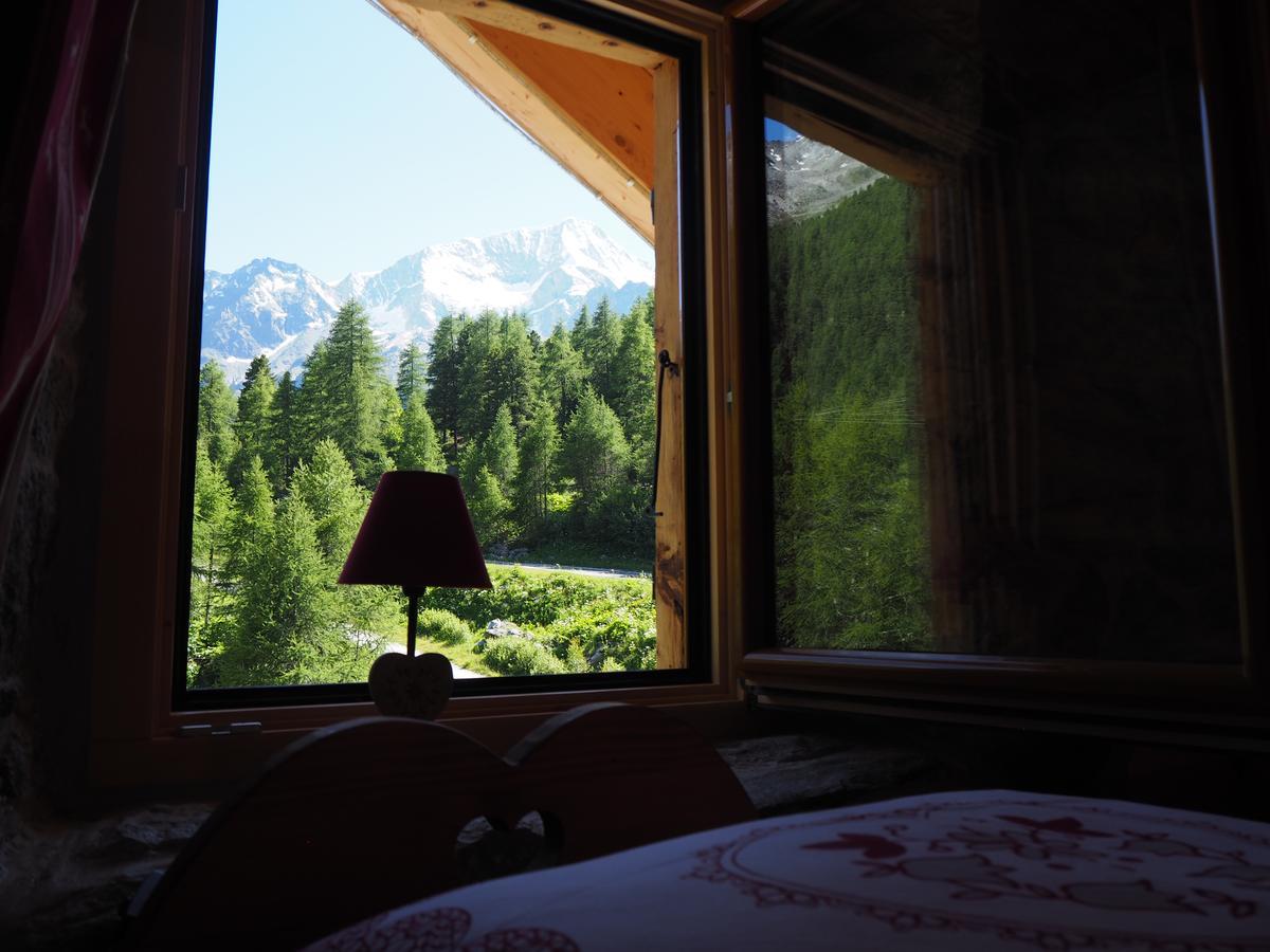 Aiguille De La Tza Hotell Arolla Eksteriør bilde